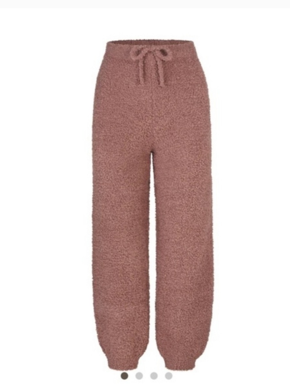 Skims cozy knit jogger in size s/m rose clay shade new without tags